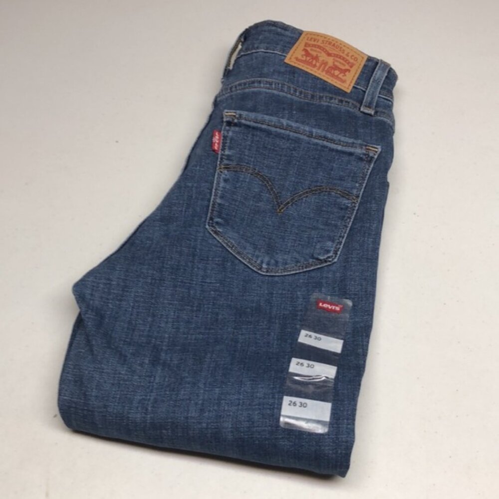 NWT LEVI 721 HIGH-RISE SKINNY JEANS 26x30 ⭐️